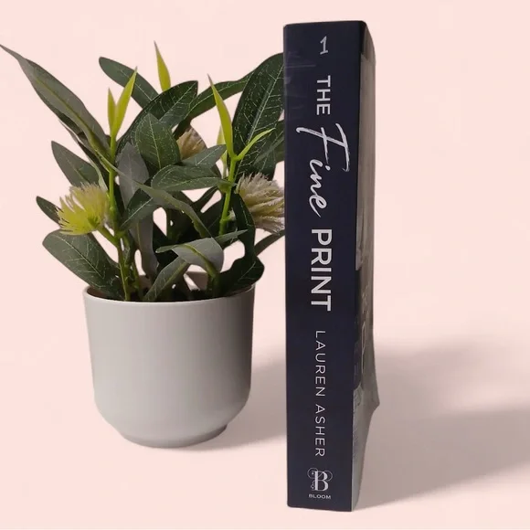 The Fine Print Contemporary Romance Paperback Fiction Novel Lauren Asher - Picture 3 of 5